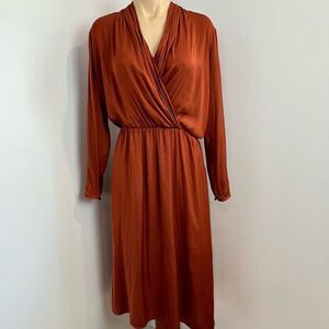 Witchery Terracotta Midi Dress